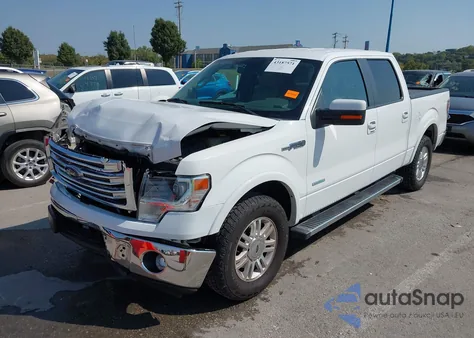 2014 Ford F-150 Lariat из США, поврежденный, VIN 1FTFW1CT0EKE14475